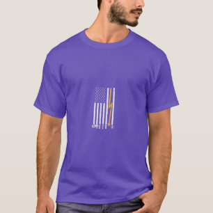 Elektrische Flag Funny Electric Graphic T-Shirt