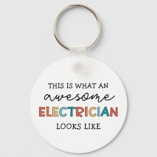 Elektrische Funny Geschenke für Elektriker Schlüsselanhänger