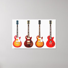 ELEKTRISCHE GITAREN 32x48 Leinwanddruck