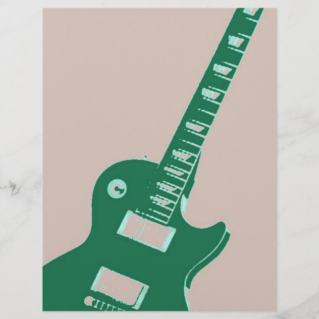 Elektrische Gitarre (Vorderseite)