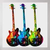 Elektrische Gitarre Abstrakt