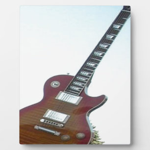 Elektrische Gitarre Fotoplatte