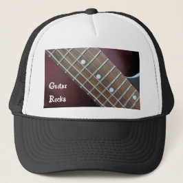 Elektrische Gitarre - Gitarrenrocken Truckerkappe
