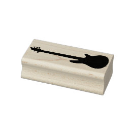 Elektrische Gitarre Gummistempel