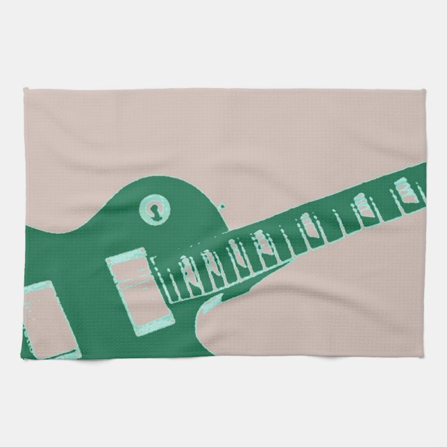 Elektrische Gitarre Handtuch (Horizontal)