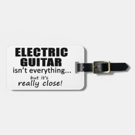 Elektrische Gitarre ist nicht alles Gepäckanhänger