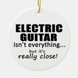 Elektrische Gitarre ist nicht alles Keramikornament