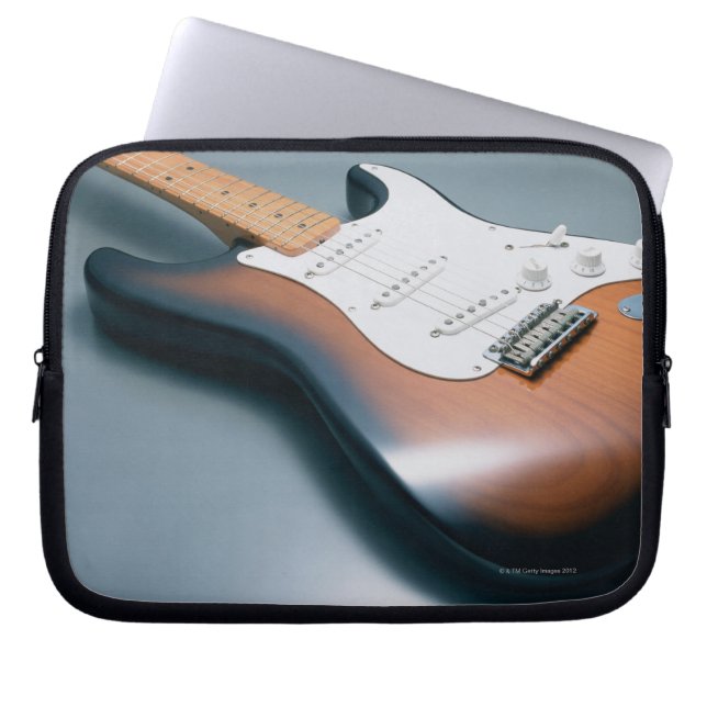 Elektrische Gitarre Laptopschutzhülle (Vorderseite)