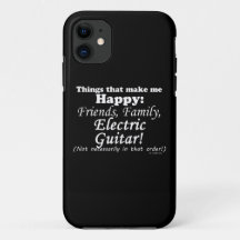 Elektrische Gitarre macht mich glücklich