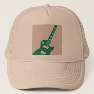 Elektrische Gitarre Pop Kunst Truckerkappe