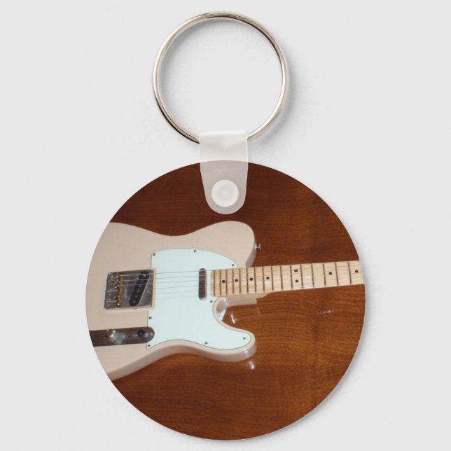 Elektrische Gitarre Schlüsselanhänger (Vorderseite)
