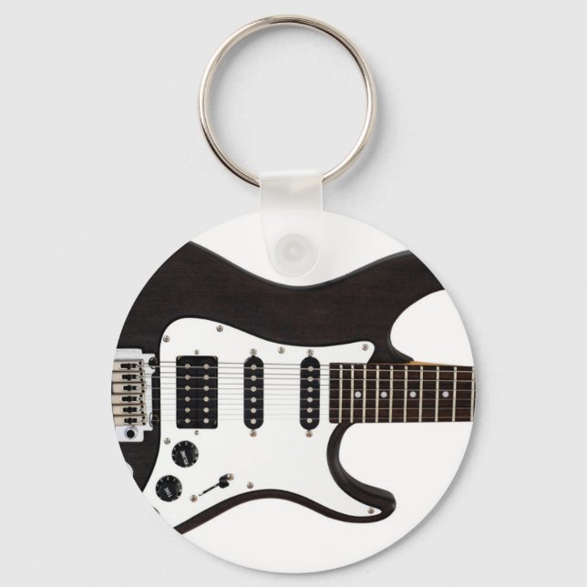 Elektrische Gitarre Schlüsselanhänger (Vorderseite)