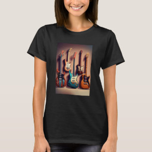 Elektrische Gitarren Coole Gitarren F T-Shirt