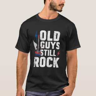 Elektrische Gitarren-Rock & Roll-Musik - Alte Typ  T-Shirt