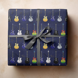 Elektrische Gitarren Seidenpapier