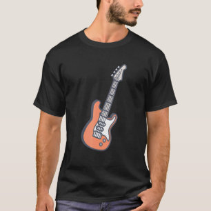 Elektrische Gitarrenmusik - Gitarre T-Shirt