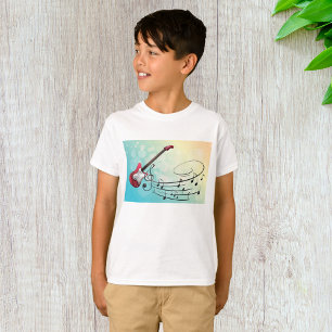Elektrische Gitarrenmusik T-Shirt