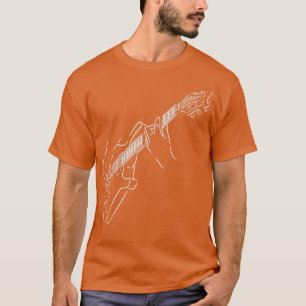 Elektrische Gitarrenmusik T-Shirt