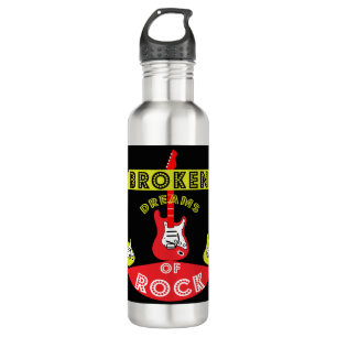 Elektrische Gitarrenrockträume   Rock   Musik Edelstahlflasche