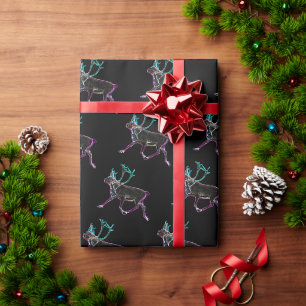 Elektrische Karibik Geschenkpapier