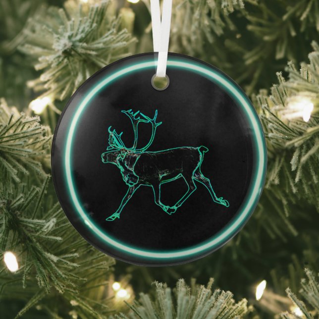 Elektrische Karibik Ornament Aus Glas (InSitu)