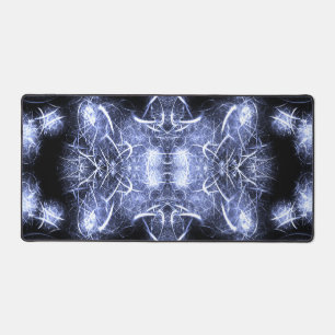 Elektrische Lightning-Mandala-Fraktal-Kunst Schreibtischunterlage