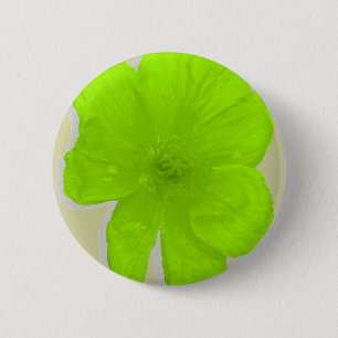 Elektrische Limon-/PopArt-Blume Button