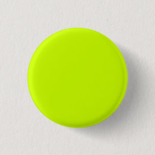 Elektrische Limone Vollfarbe Button