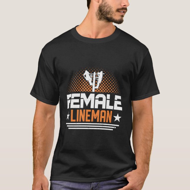 Elektrische Linie für Frauen T-Shirt (Vorderseite)