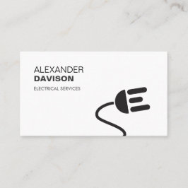 ELEKTRISCHE LOGO MODERNE GESCHÄFTSKARTE II VISITENKARTE
