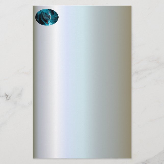 Elektrische Magische Frauenfantasie Briefpapier (Vorderseite)