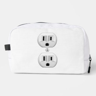 Elektrische Plug-Humorische Dekoration Waschbeutel