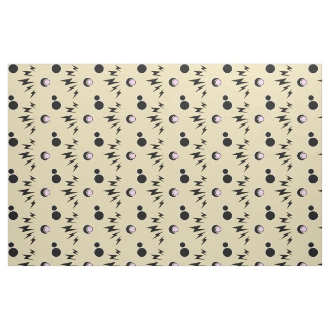 Elektrische Pop Stoff (Fat Quarter (45,7 x 55,9 cm))