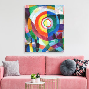 Elektrische Prismen Nr. 41 Sonia Delaunay Leinwanddruck