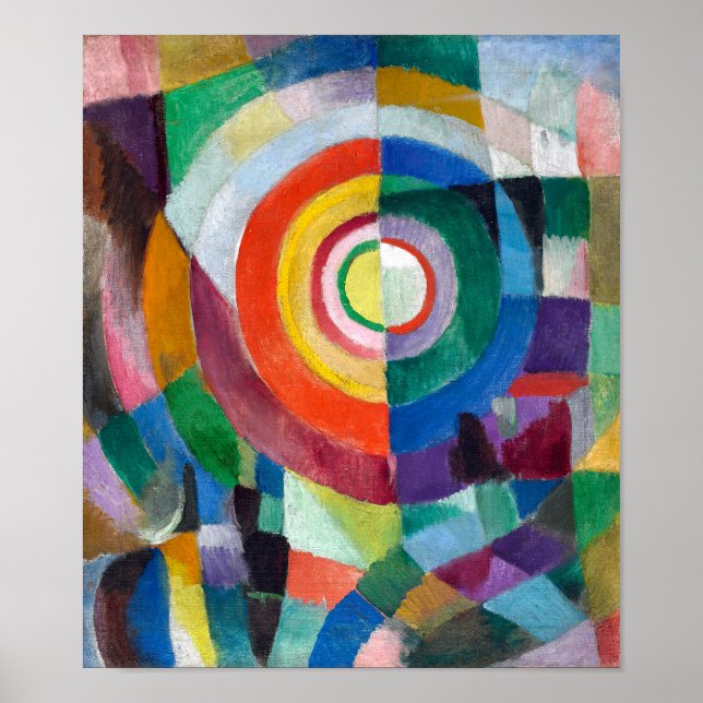 Elektrische Prismen Nr. 41 | Sonia Delaunay | Poster (Vorne)