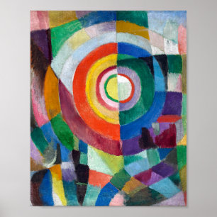 Elektrische Prismen Nr.41 Sonia Delaunay Poster
