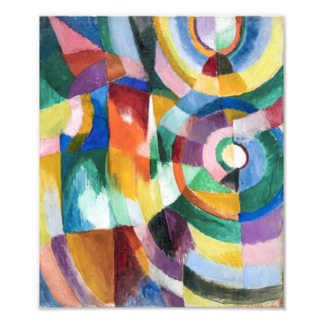 Elektrische Prismen | Sonia Delaunay | Fotodruck (Vorne)