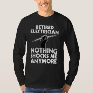 Elektrische Rente für Männer - Frauen im Alter T-Shirt