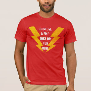Elektrische Röhren für benutzerdefinierte Texte mi T-Shirt