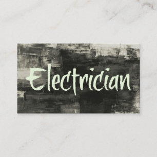 Elektrische Rustikale Visitenkarte