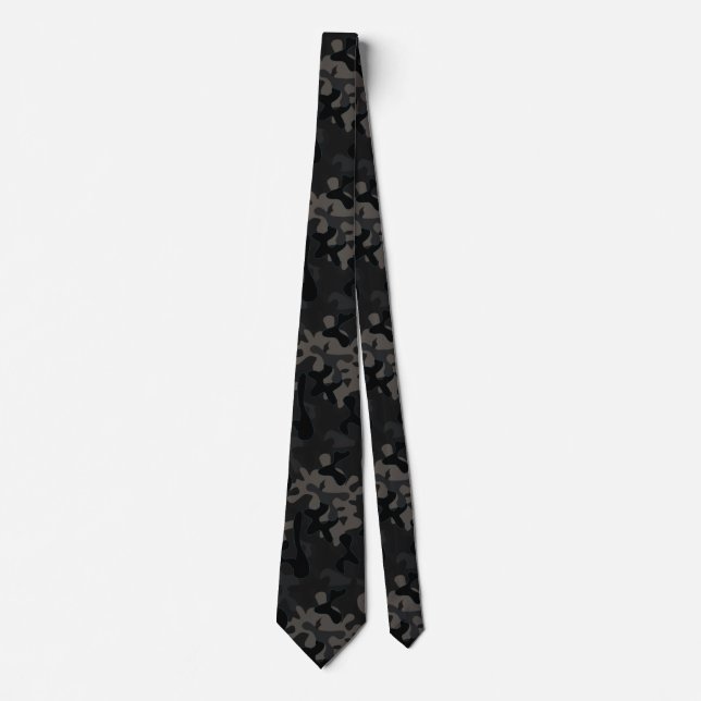 Elektrische Signatur-Camouflage Krawatte (Vorderseite)