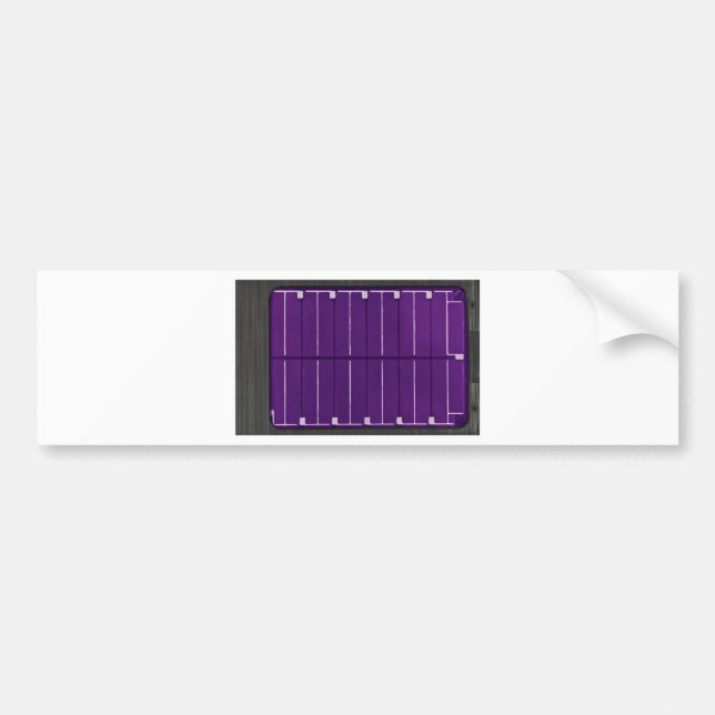 elektrische Solarplatte Autoaufkleber (Vorne)