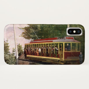 Elektrische Straßenbahn für Vintage-Reisen und -Tr Case-Mate iPhone Hülle