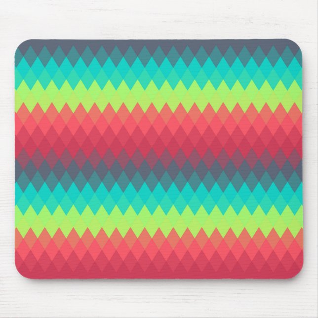 Elektrische Zickzack Parade Mousepad (Vorne)