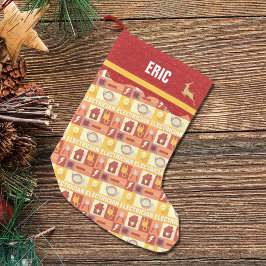 Elektrischer Beruf | Imitate Roter Glitzer Kleiner Weihnachtsstrumpf