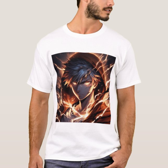 elektrischer Blick T-Shirt (Vorderseite)