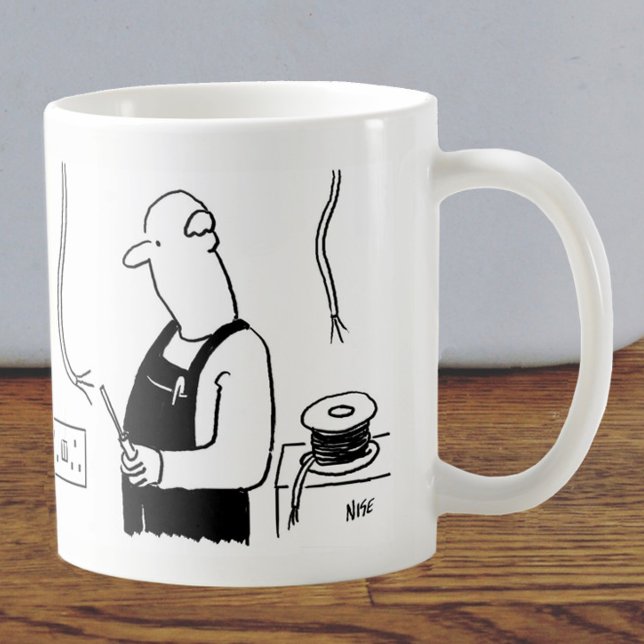 Elektrischer Cartoon Kaffeetasse (Von Creator hochgeladen)