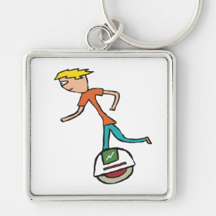 Elektrischer Einrad EUC Schlüsselanhänger