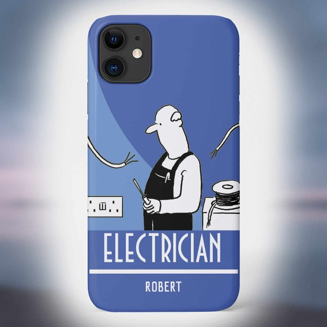 Elektrischer Elektro am Arbeitsplatz Case-Mate iPhone Hülle (Von Creator hochgeladen)