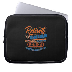 Elektrischer Elektrofahrer - Geschenk Laptopschutzhülle